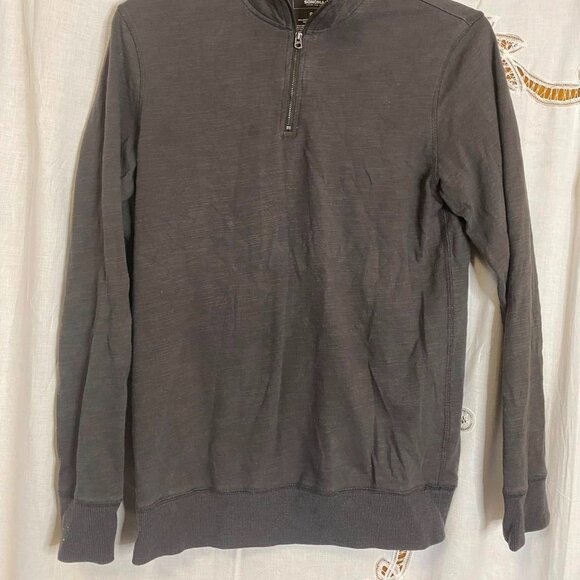 Sonoma Men's Small Collard Pull Over Long Sleeve Tee - Picture 2 of 8